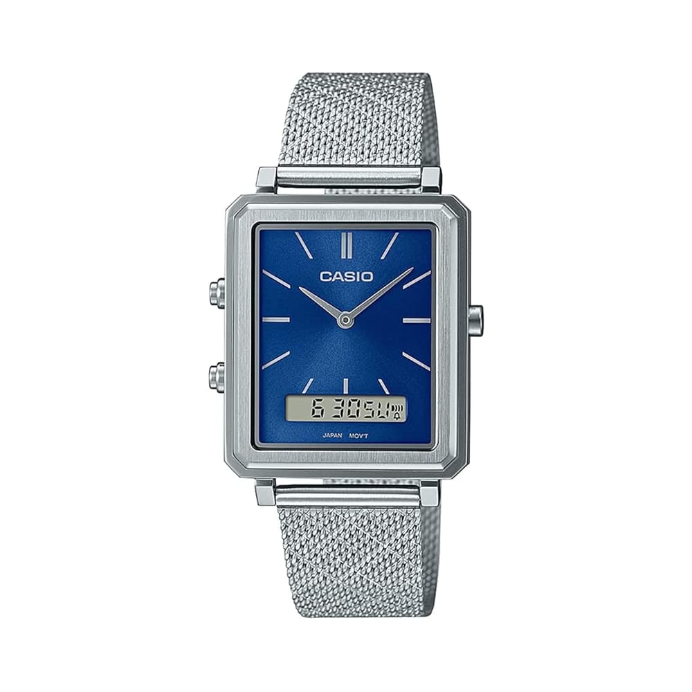 ساعت مردانه کاسیو کوارتز مدل Casio MTP-B205M-2EDF